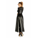 Плаття-плащ з мокрим ефектом Noir Handmade F128C, S