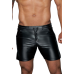 Чоловічі шорти з мокрим ефектом Noir Handmade H061 Powerwetlook shorts, S