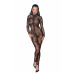 Сітчастий бодистокінг Noir Handmade F237 Long tulle overall