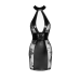 Сукня Noir Handmade F238 з фатином та вставками powerwetlook, L