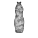 Плаття міді Noir Handmade F240 з оксамитовими бретелями, L