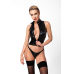 Топ Noir Handmade F324 Glam, M, чорний