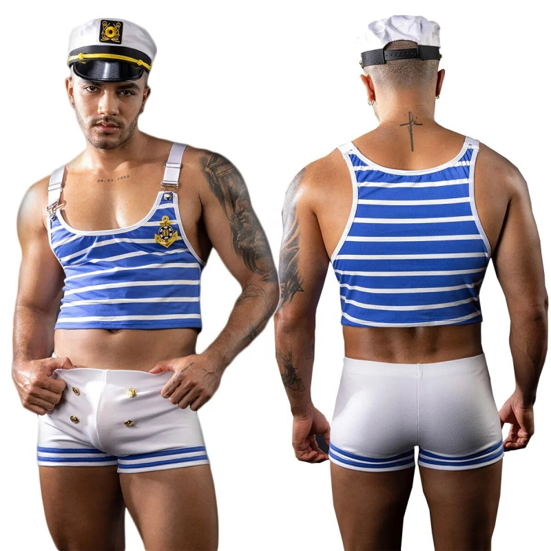 Костюм моряка JSY «Милашка Нік» One Size (топ, шорти, кепка)