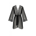 Пеньюар Passion Amberly Peignoir чорний, XXL/XXXL