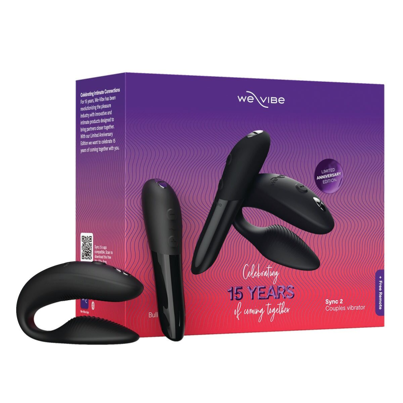 Подарунковий набір We-Vibe 15 Year Anniversary Collection (Sync 2 + Tango X)