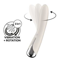 Вібратор точки G з обертанням Satisfyer Spinning Vibe 1, 2 мотори Вібратор точки G з обертанням Satisfyer Spinning Vibe 1, 2 мотори