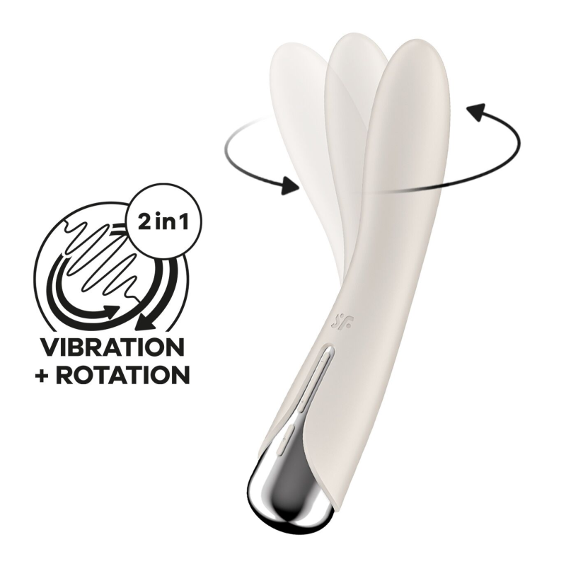 Вібратор точки G з обертанням Satisfyer Spinning Vibe 1, 2 мотори