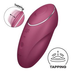 Вібростимулятор-пульсатор Satisfyer Tap & Climax 1 Red Вібростимулятор-пульсатор Satisfyer Tap & Climax 1 Red