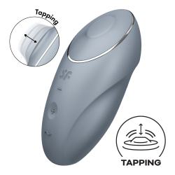 Вібростимулятор-пульсатор Satisfyer Tap & Climax 1 Bluegrey Вібростимулятор-пульсатор Satisfyer Tap & Climax 1 Bluegrey