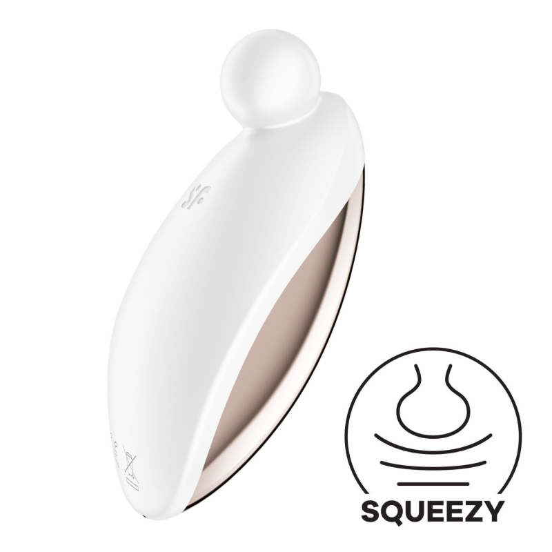 Вібратор для зовнішньої стимуляції Satisfyer Spot On 2 White