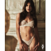 Комплект Obsessive Alissium 2-pcs set (бюстгальтер + трусики танга), XS/S