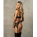 Комплект білизни Obsessive Novenes 3-pcs set, XL/2XL