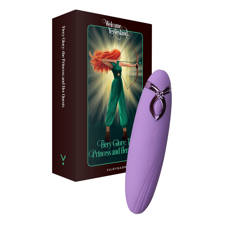 Міні-вібратор FairyGasm PleasureArrow violet