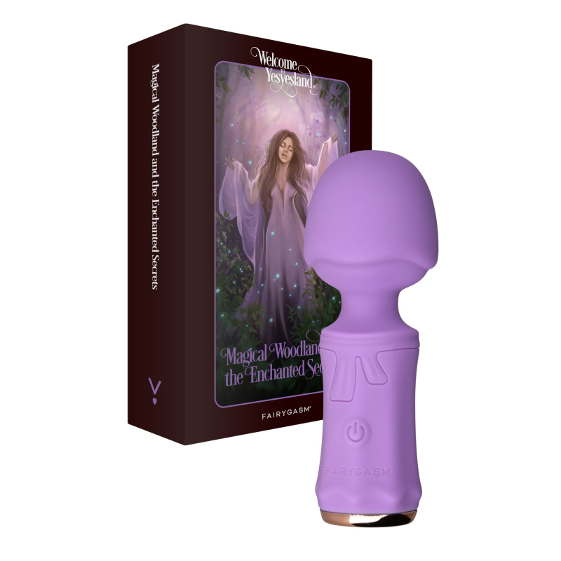 Міні-вібромасажер FairyGasm SecretFuntasy violet