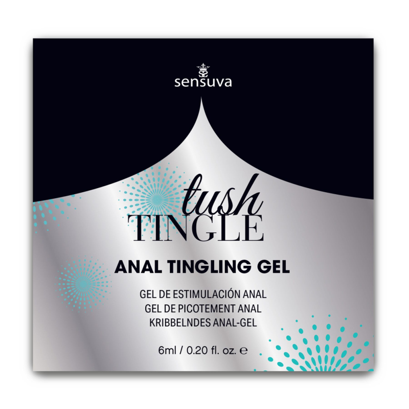 Пробник анального стимулюючого гелю Sensuva Tush Tingle, 6 мл