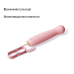 Пульсатор-насадка Zalo AVA Attachment Sakura Pink для вібромасажера Zalo AVA