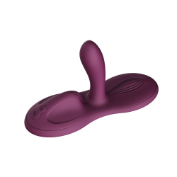 Sit-on-top смарт-вібратор Zalo Flora Smart Vibrating Pad Velvet Purple