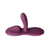 Sit-on-top смарт-вібратор Zalo Flora Smart Vibrating Pad Velvet Purple