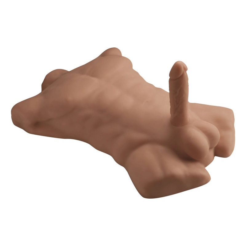 Торс з фалоімітатором на присосці SilexD Apollo L Male Torso