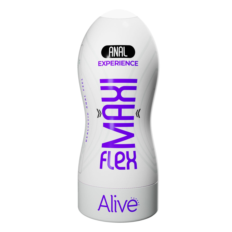Мастурбатор-анус Alive Maxi Flex L Anal з рельєфним каналом