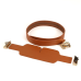 БДСМ-набір LOCKINK Bondage & Restraint Set, коричневий, натуральна шкіра