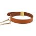 БДСМ-набір LOCKINK Bondage & Restraint Set, коричневий, натуральна шкіра