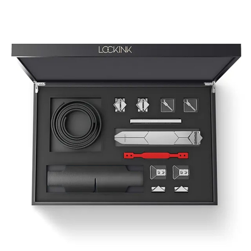 БДСМ-набір LOCKINK Teasing & Impact-Play Set, чорний