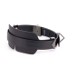 Маска на очі LOCKINK Blindfold Kit, натуральна шкіра, чорна