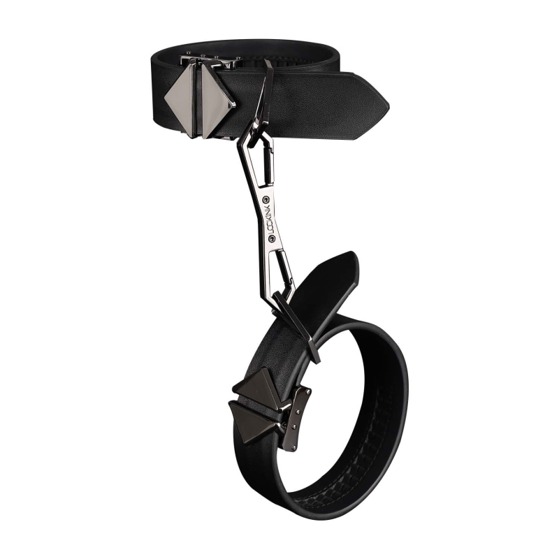 Фіксатори для рук і ніг LOCKINK Wristcuffs/Anklecuffs, натуральна шкіра
