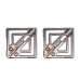 Затискачі для сосків з підвіскою LOCKINK Adjustable Nipple Clamps with Light Pendant