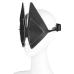 Маска на очі LOCKINK Vixen Blindfold, натуральна шкіра, чорна