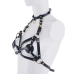 Портупея на груди LOCKINK SEVANDA Queen Chest Harness with Removable Bra, зі знімними пестіс