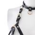 Портупея на груди LOCKINK SEVANDA Queen Chest Harness with Removable Bra, зі знімними пестіс