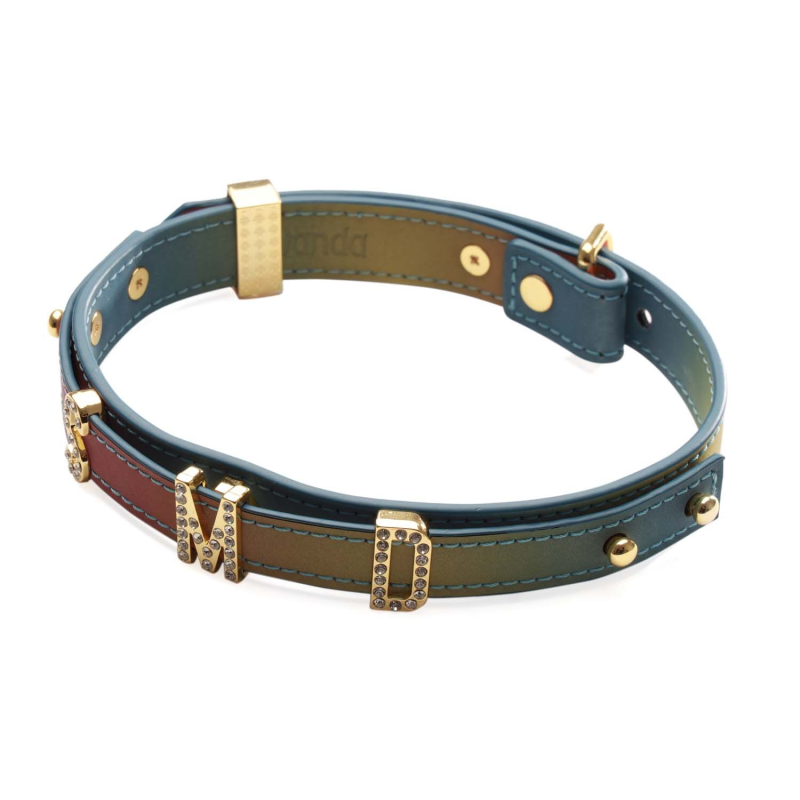 Ошийник LOCKINK Multi-color DIY Alphabet Collar