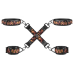 БДСМ-набір LOCKINK The Flowering Serpent Bondage Set, 7 предметів