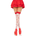 Панчохи Leg Avenue Polka Dot Mushroom Thigh Highs, One Size