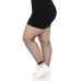 Колготки без стопи Leg Avenue Industrial Net footless tights, 1X/2X, чорні, сітка