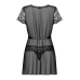 Пеньюар Obsessive Alluria peignoir & thong, L/XL