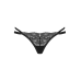 Трусики-стринги Obsessive Nutris thong, XL/2XL, мереживні