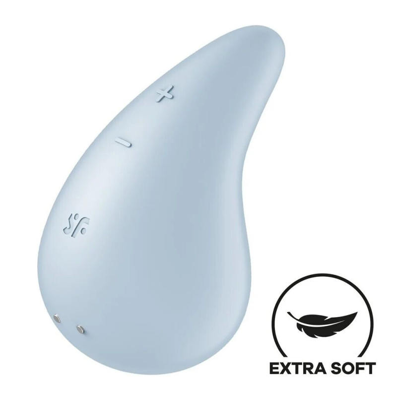 Вібратор для зовнішньої стимуляції Satisfyer Dew Drop Blue