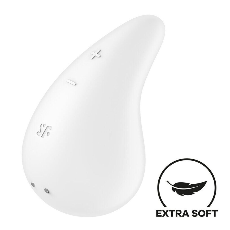 Вібратор для зовнішньої стимуляції Satisfyer Dew Drop White