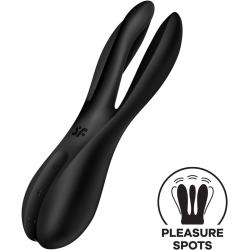 Клиторальний вібратор Satisfyer Threesome 2, Black Клиторальний вібратор Satisfyer Threesome 2, Black