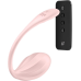 Смарт-віброяйце Satisfyer Ribbed Petal Connect App Rose з керуванням через смартфон і пульт ДУ