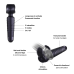 Мастурбатор-вібромасажер Manwan MAN.WAND EVO Black Plum