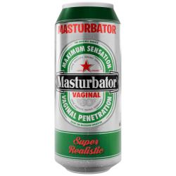 Мастурбатор-вагіна Alive Heineken Vagina II у формі банки пива Мастурбатор-вагіна Alive Heineken Vagina II у формі банки пива