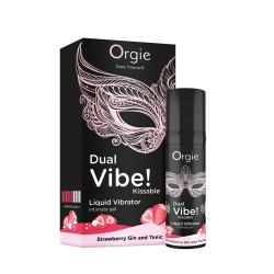 Рідкий вібратор Orgie Dual Vibe Strawberry Gin Tonic