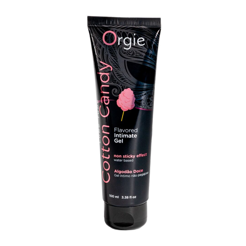 Лубрикант на водній основі Orgie Lube Tube Cotton Candy, 100 мл, зі смаком солодкої вати