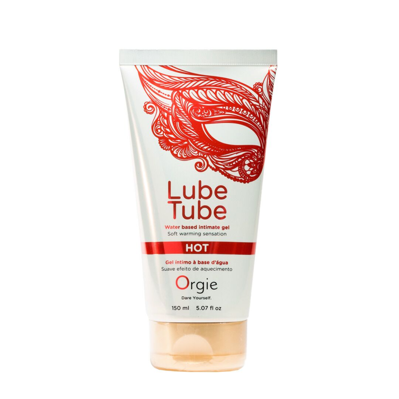 Лубрикант на водній основі Orgie Lube Tube Hot з розігрівальним ефектом, 150 мл
