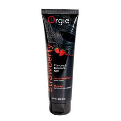 Лубрикант на водній основі Orgie Lube Tube Strawberry, 100 мл, зі смаком і ароматом полуниці Лубрикант на водній основі Orgie Lube Tube Strawberry, 100 мл, зі смаком і ароматом полуниці