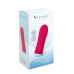 Вібропуля S Pleasures Bullets Twist & Shout Cerise, ребриста поверхня, 10 режимів